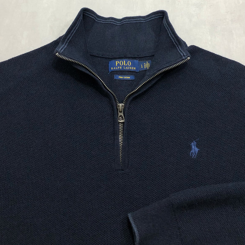 Polo Ralph Lauren Knit Quarter Zip (M/SHORT)