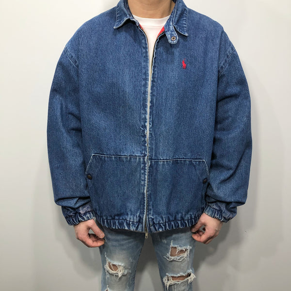 Vintage Polo Ralph Lauren Denim Jacket (L/SHORT)