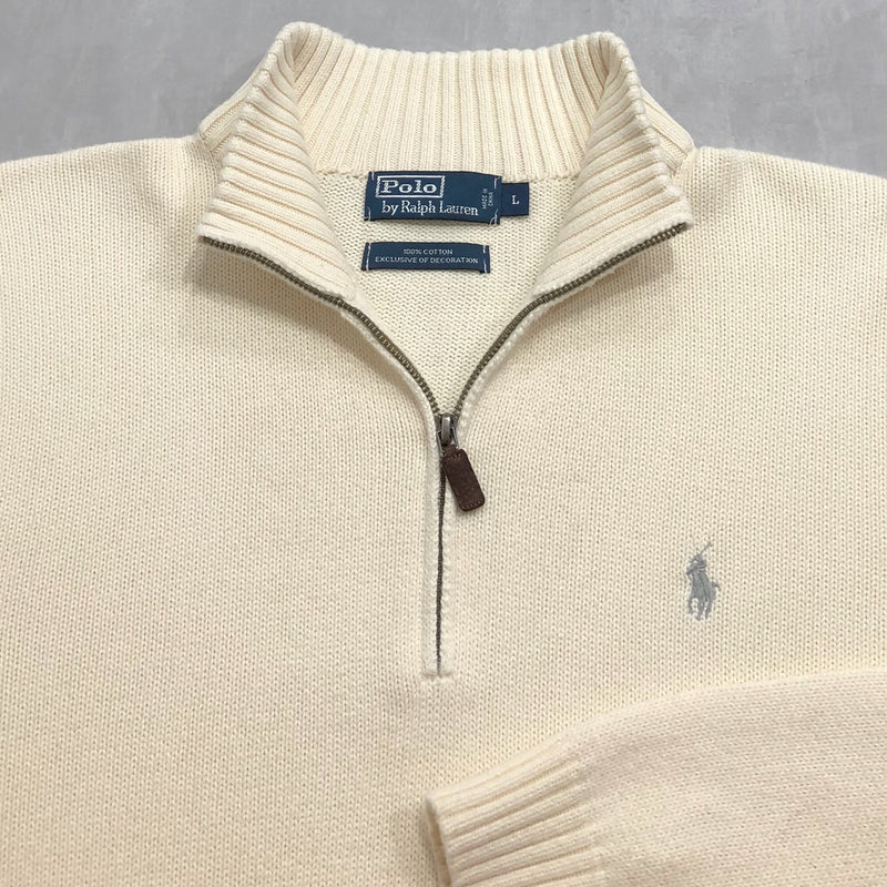 Polo Ralph Lauren Knit Quarter Zip (L/BIG)