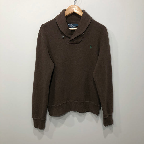 Polo Ralph Lauren Shawl Knit Sweater (M/SHORT)