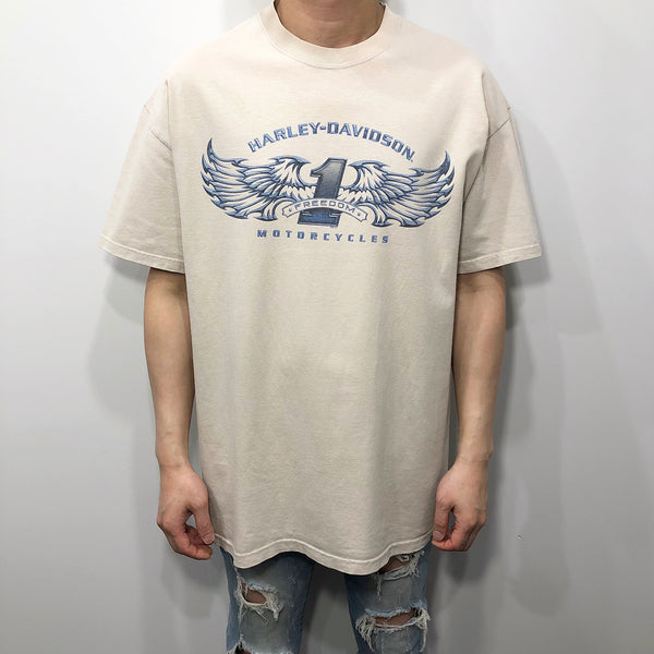 Harley Davidson T-Shirt Raleigh North Carolina USA (L)