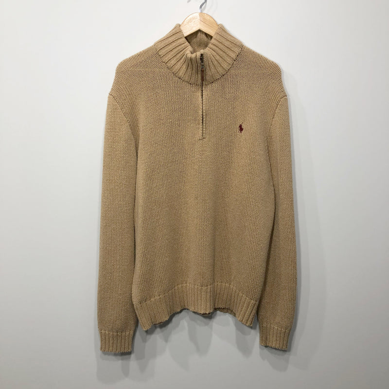Polo Ralph Lauren Heavy Knit Quarter Zip (L/BIG)