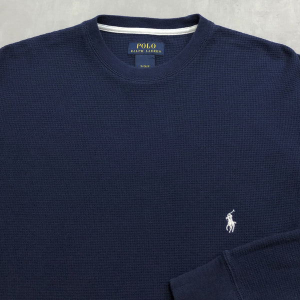 Polo Ralph Lauren Mini Waffle T-Shirt Long Sleeved (S)