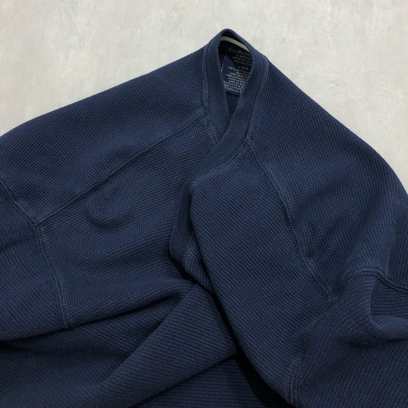 Polo Ralph Lauren Mini Waffle T-Shirt Long Sleeved (L)