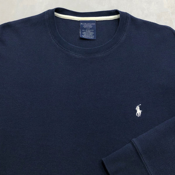 Polo Ralph Lauren Mini Waffle T-Shirt Long Sleeved (L)