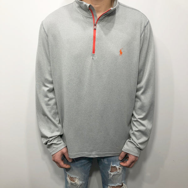 Polo Ralph Lauren Performance Quarter Zip T-Shirt (L/SHORT)