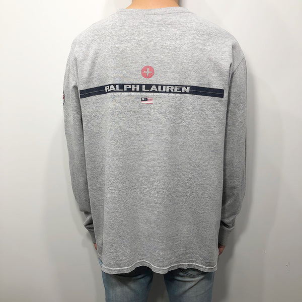 Vintage Polo Jeans Co Ralph Lauren T-Shirt Rescue Team (L)