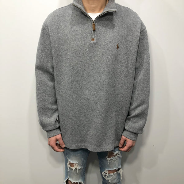 Polo Ralph Lauren Knit Quarter Zip (L/BIG/SHORT)