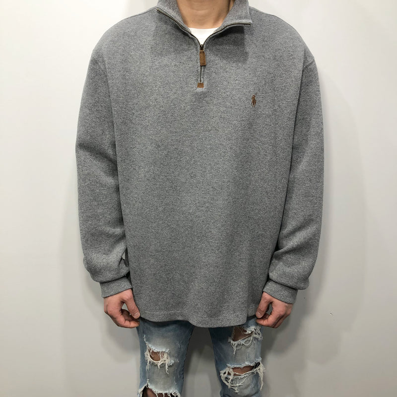 Polo Ralph Lauren Knit Quarter Zip (L/BIG/SHORT)
