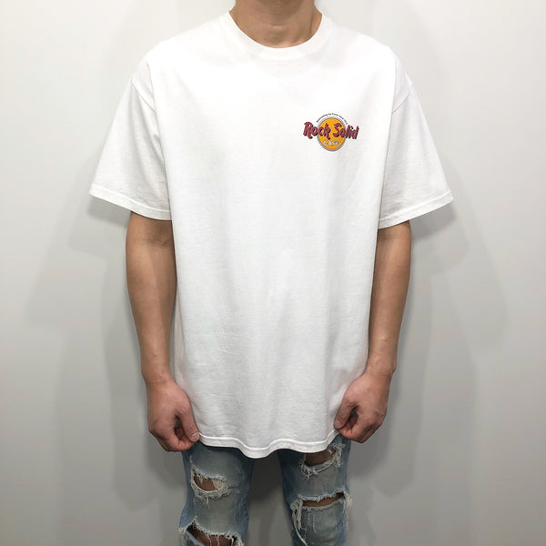 Vintage Hanes T-Shirt Rock Solid Cafe (L)