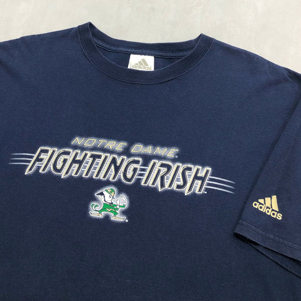 Adidas T-Shirt Notre Dame Uni Fighting Irish (L/BIG)