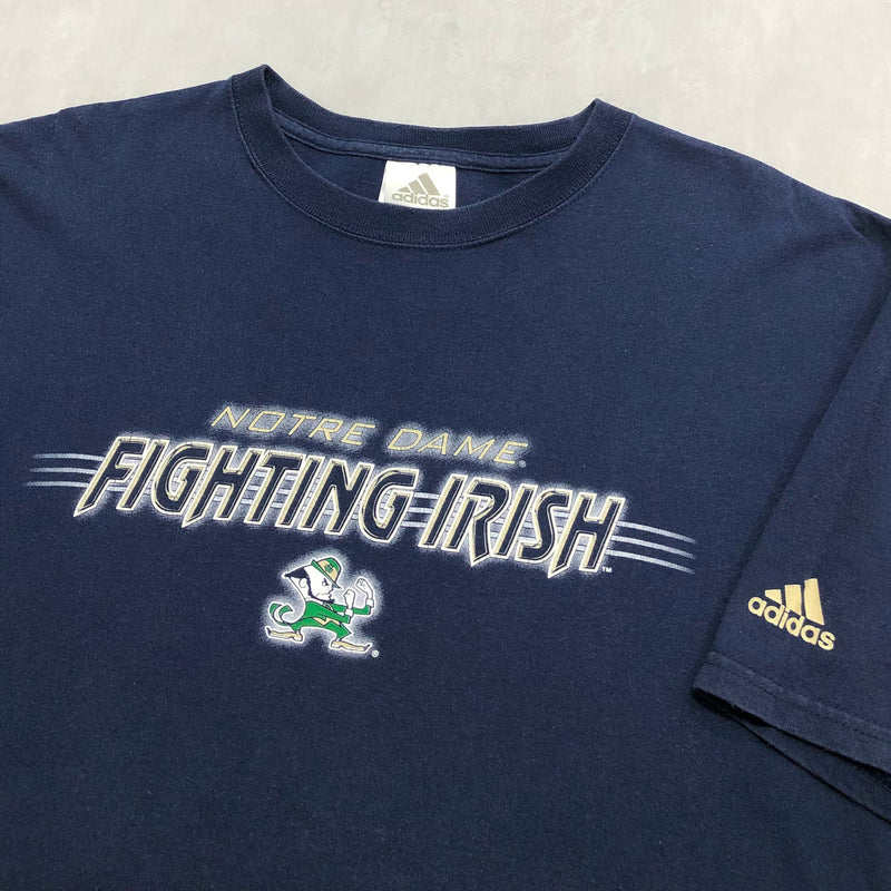 Adidas T-Shirt Notre Dame Uni Fighting Irish (L/BIG)