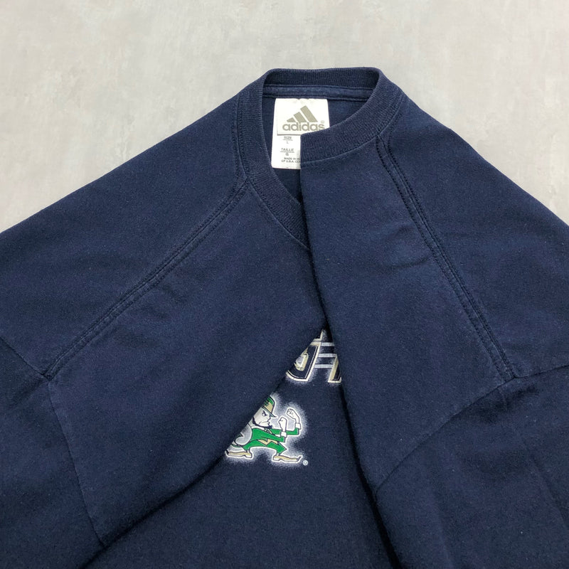 Adidas T-Shirt Notre Dame Uni Fighting Irish (L/BIG)