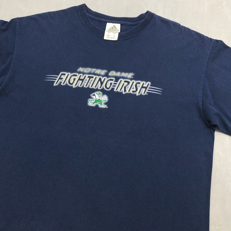 Adidas T-Shirt Notre Dame Uni Fighting Irish (L/BIG)