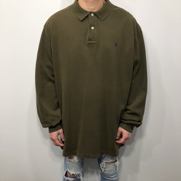 Polo Ralph Lauren Polo Shirt Long Sleeved (2XL/TALL)