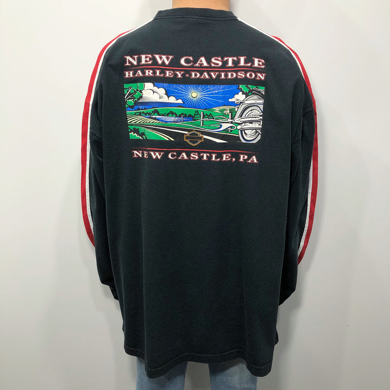 Harley Davidson Crewneck 2001 New Castle Pennsylvania USA (2XL)
