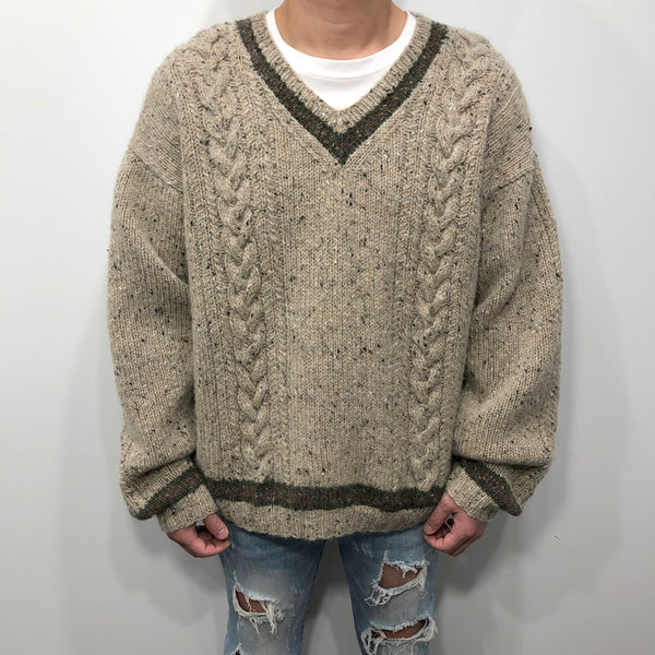 Vintage Tommy Hilfiger Wool Knit Sweater (XL/SHORT)