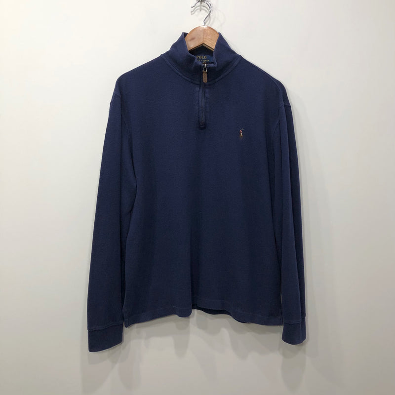 Polo Ralph Lauren Knit Quarter Zip (M/BIG/SHORT)
