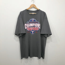 Majestic T-Shirt 2010 MLB ALDS Texas Rangers (2XL/TALL)