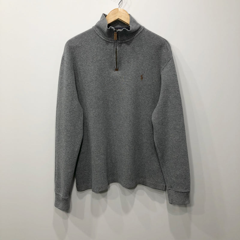 Polo Ralph Lauren Knit Quarter Zip (L/BIG/SHORT)
