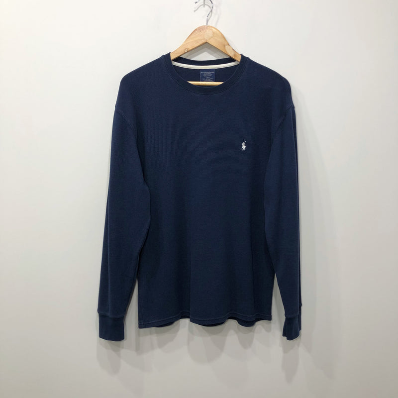 Polo Ralph Lauren Mini Waffle T-Shirt Long Sleeved (L)