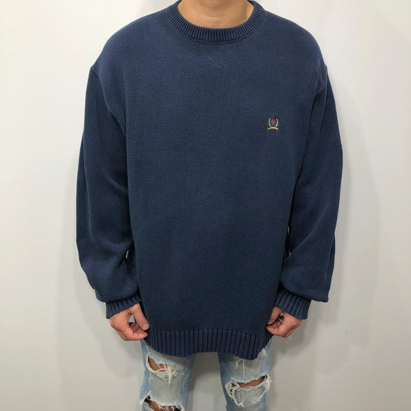 Tommy Hilfiger Knit Sweater Lion Crest Logo (L/BIG)