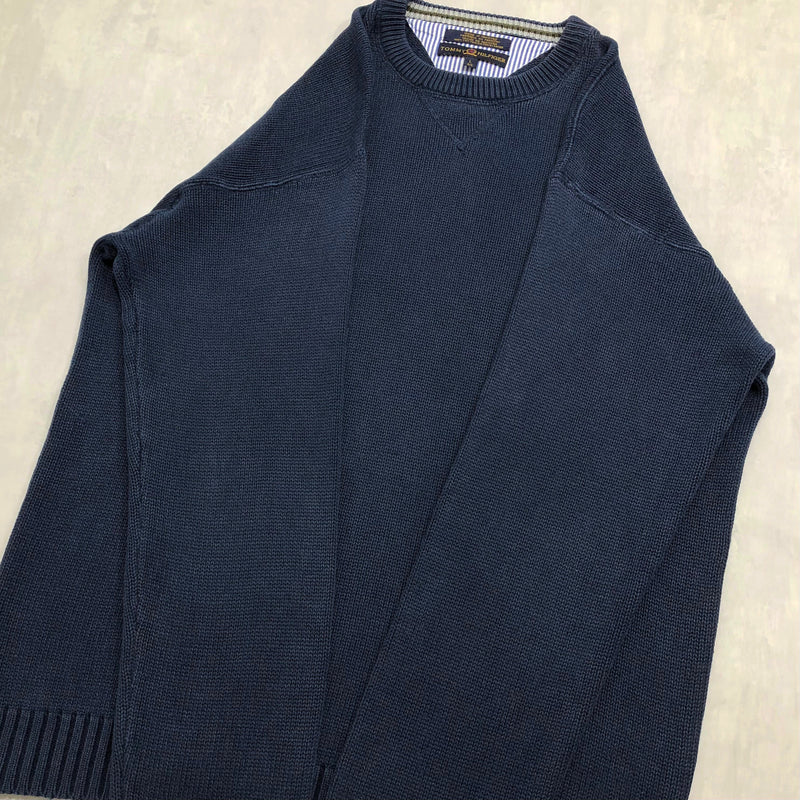 Tommy Hilfiger Knit Sweater Lion Crest Logo (L/BIG)