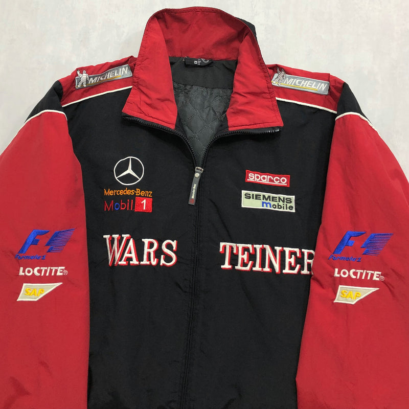 Vintage F1 Racing Jacket Mercedes-Benz Wars Teiner  (L)