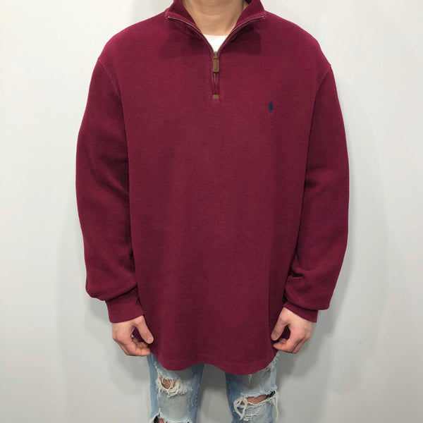 Polo Ralph Lauren Knit Quarter Zip (L)