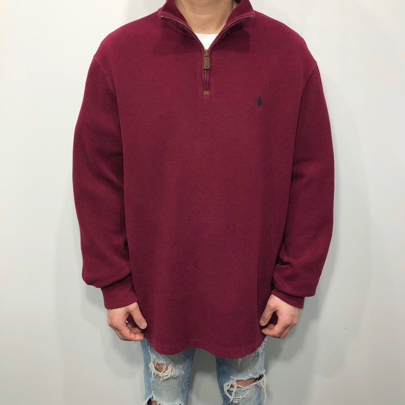 Polo Ralph Lauren Knit Quarter Zip (L)