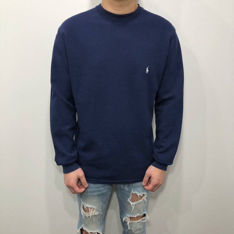 Polo Ralph Lauren Mini Waffle T-Shirt Long Sleeved (S)