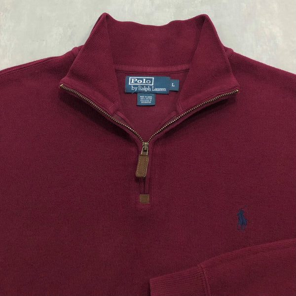 Polo Ralph Lauren Knit Quarter Zip (L)