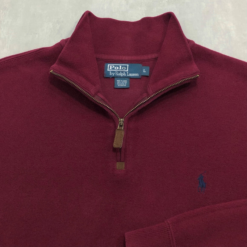 Polo Ralph Lauren Knit Quarter Zip (L)