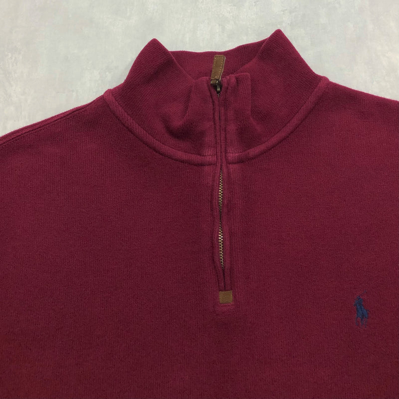 Polo Ralph Lauren Knit Quarter Zip (L)
