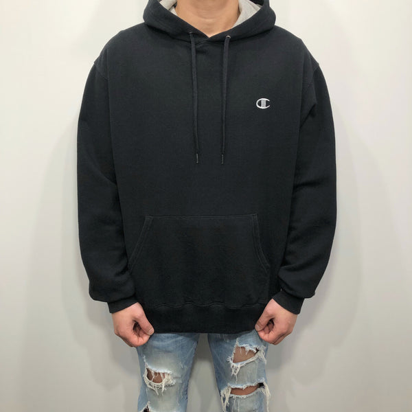 Champion Fleeced Hoodie (M/BIG-L)