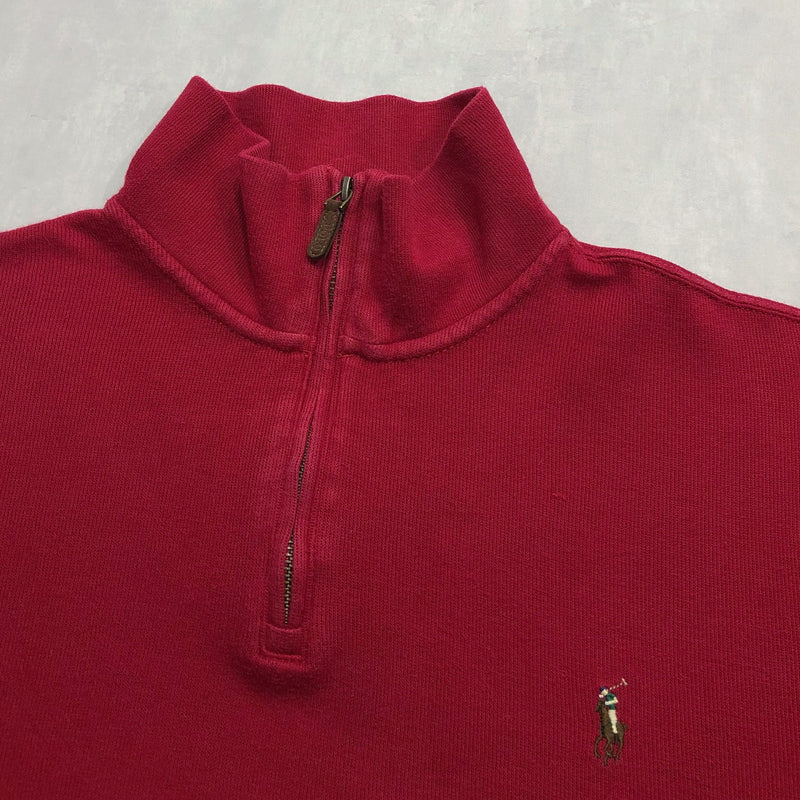 Polo Ralph Lauren Knit Quarter Zip (XL/SHORT)