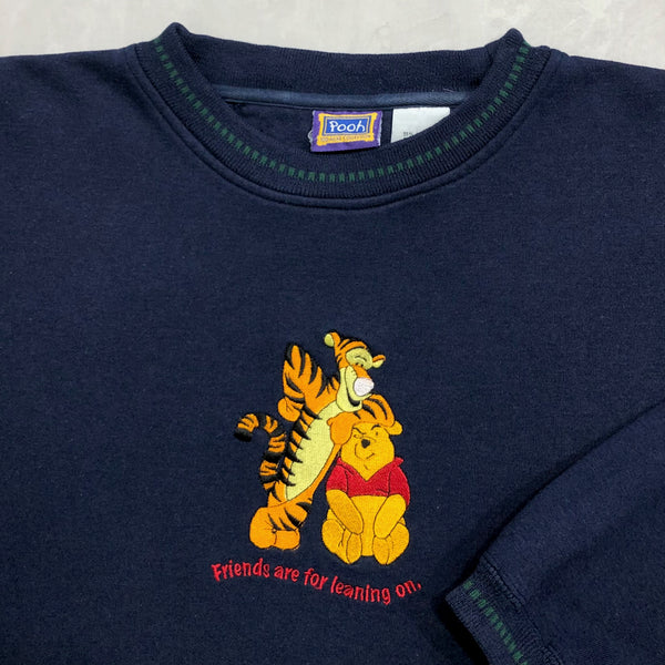 Vintage Disney Sweatshirt Tigger and Pooh (XL)