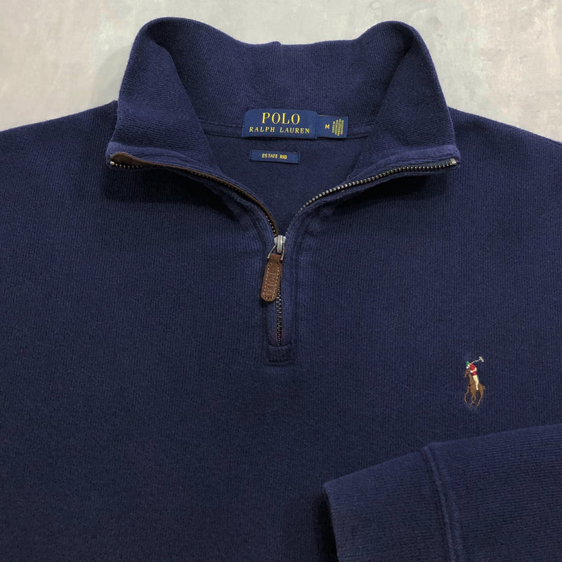 Polo Ralph Lauren Knit Quarter Zip (M/BIG/SHORT)