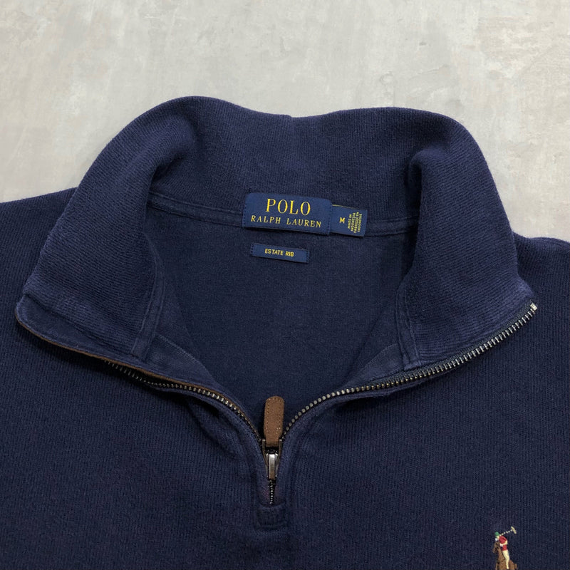 Polo Ralph Lauren Knit Quarter Zip (M/BIG/SHORT)