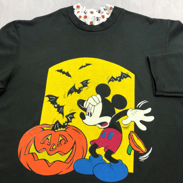 Vintage Disney Fleeced Sweatshirt Mickey USA (L/BIG/TALL)