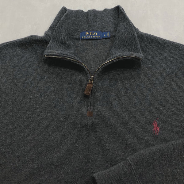 Polo Ralph Lauren Knit Quarter Zip (L)