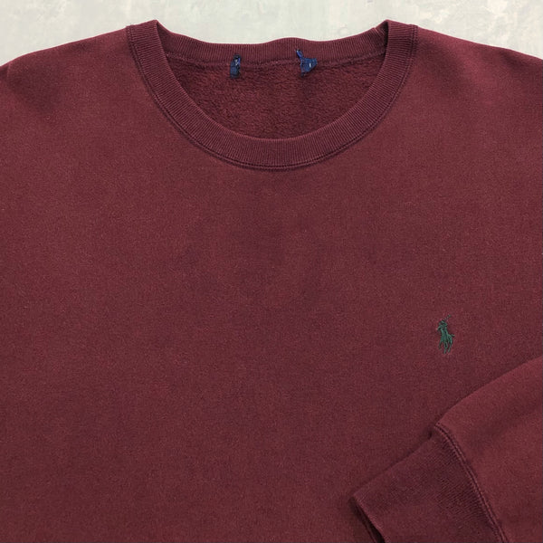 Vintage Polo Ralph Lauren Fleeced Sweatshirt (2XL)