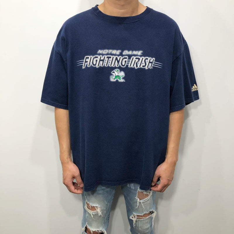 Adidas T-Shirt Notre Dame Uni Fighting Irish (L/BIG)