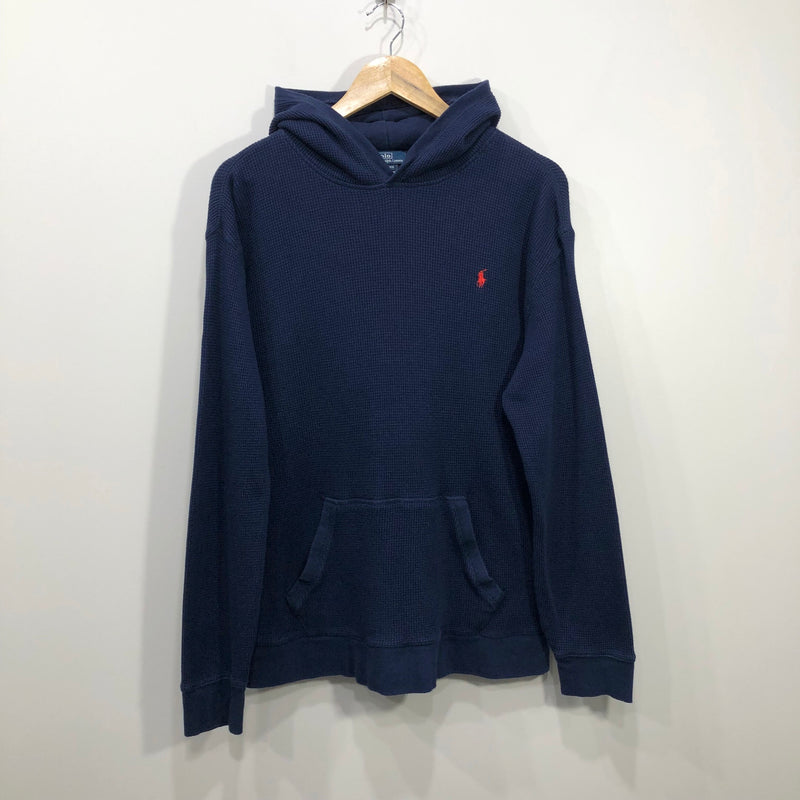Polo Ralph Lauren Waffle Hooded Tee (L)