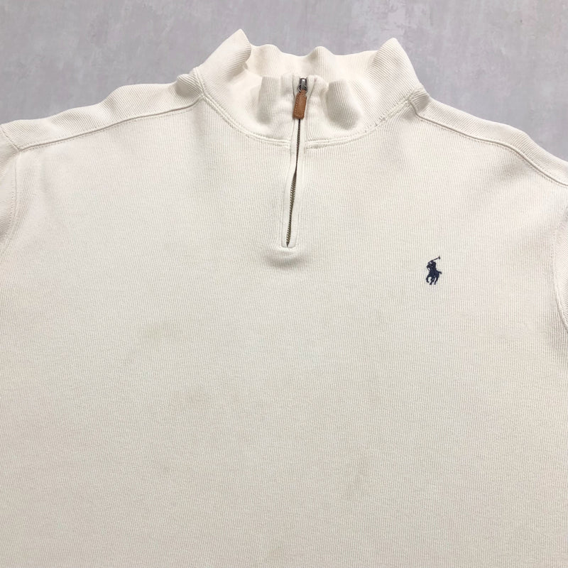Polo Ralph Lauren Knit Quarter Zip (2XL/BIG/SHORT)