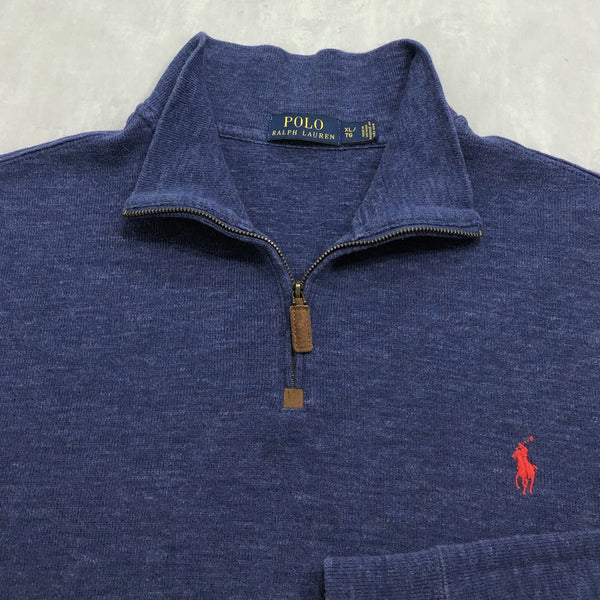 Polo Ralph Lauren Knit Quarter Zip (XL/SHORT)