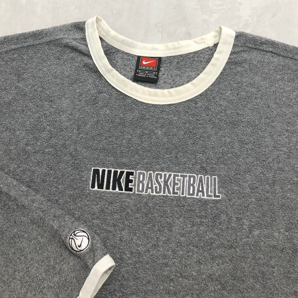 Vintage Nike Fleeced Sweatshirt (L/BIG-XL)