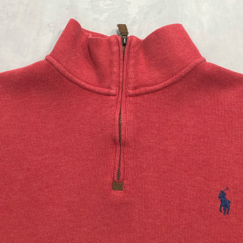 Polo Ralph Lauren Knit Quarter Zip (L/BIG/SHORT)
