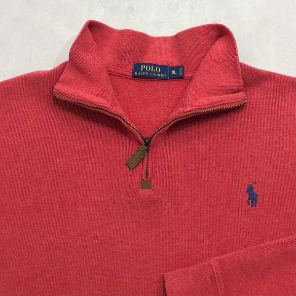 Polo Ralph Lauren Knit Quarter Zip (L/BIG/SHORT)