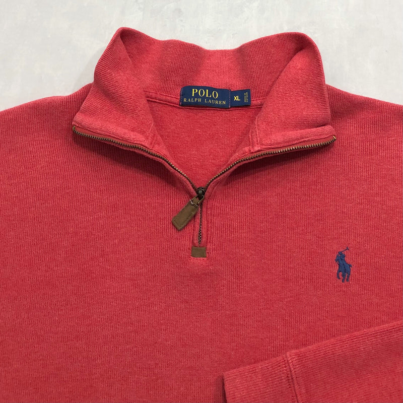 Polo Ralph Lauren Knit Quarter Zip (L/BIG/SHORT)